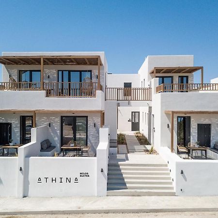 Athina Milos Suites アダマス エクステリア 写真